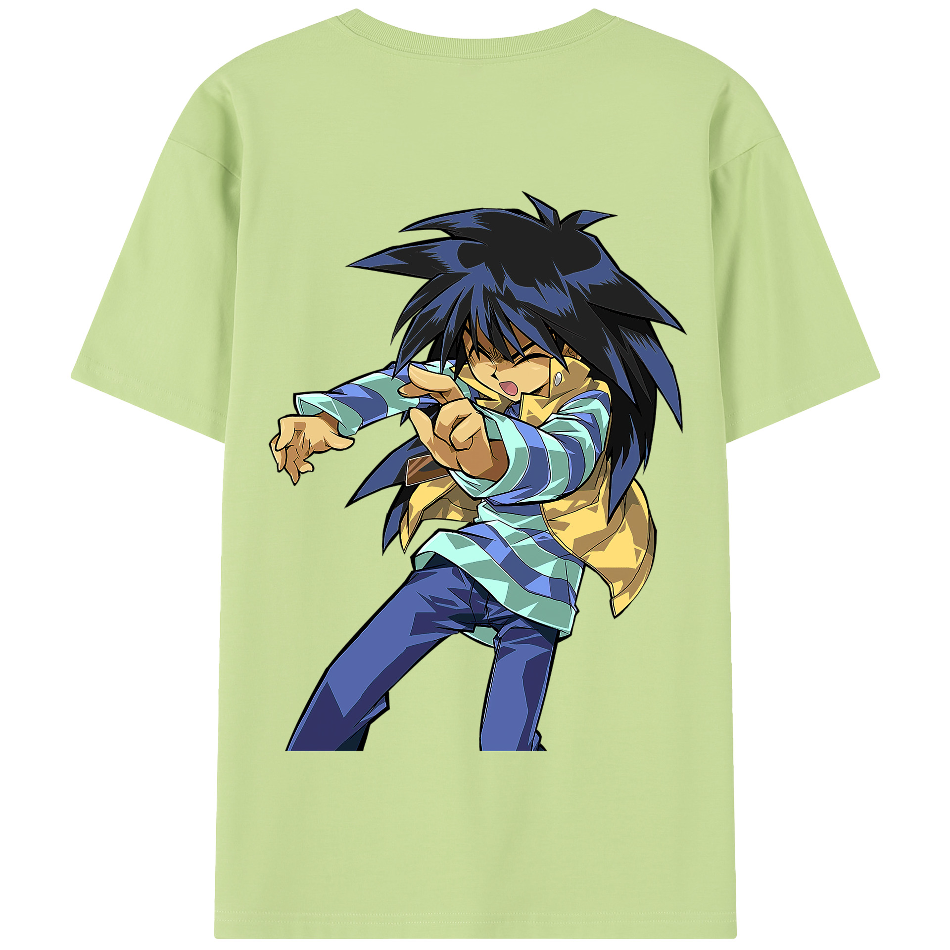 （画像用） 遊☆戯☆王 Yu-Gi-Oh! 綿100％半袖Tシャツ（背面プリント）